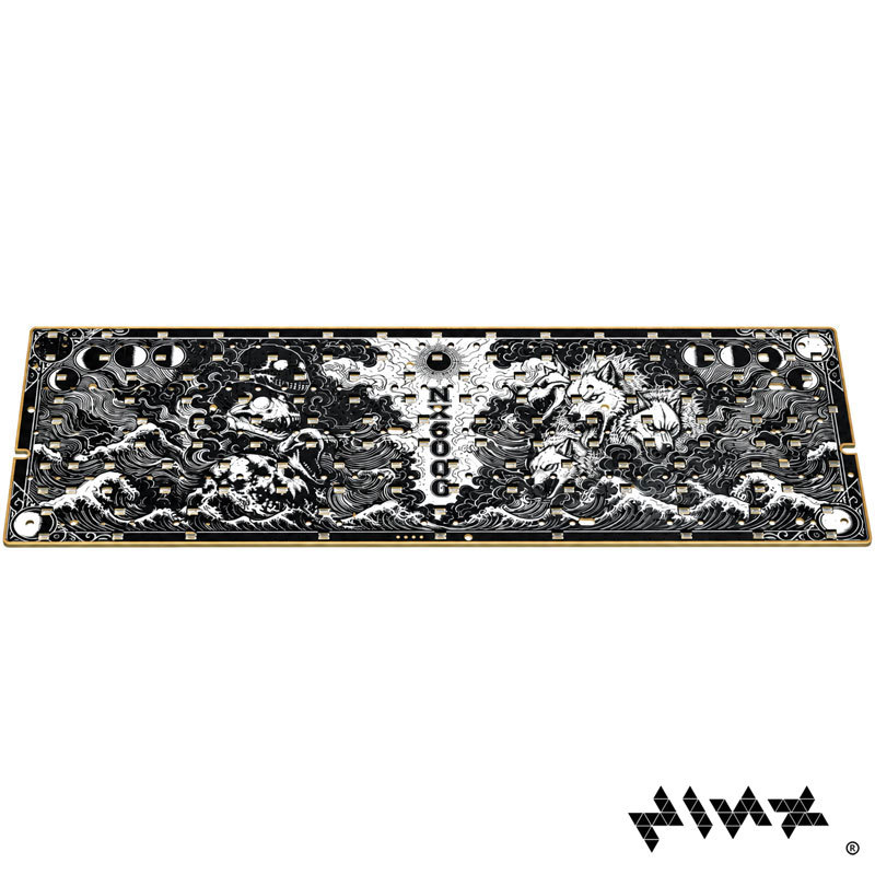 Ninx Nx60Ogpcb Custom Magnetic Switch 7U Spacebar Retro Tofu60 Holy60 Hollow Full Modification Ninx Nx60Ogpcb Custom Magnetic Switch 7U Spacebar Retro Tofu60 Holy60 Hollow Full Modification