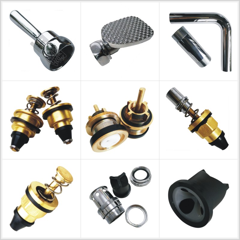 Adapt to HCG and into the water stop valve core hand press flush valve CF636NT CT KT stool flush valve accessories valve core