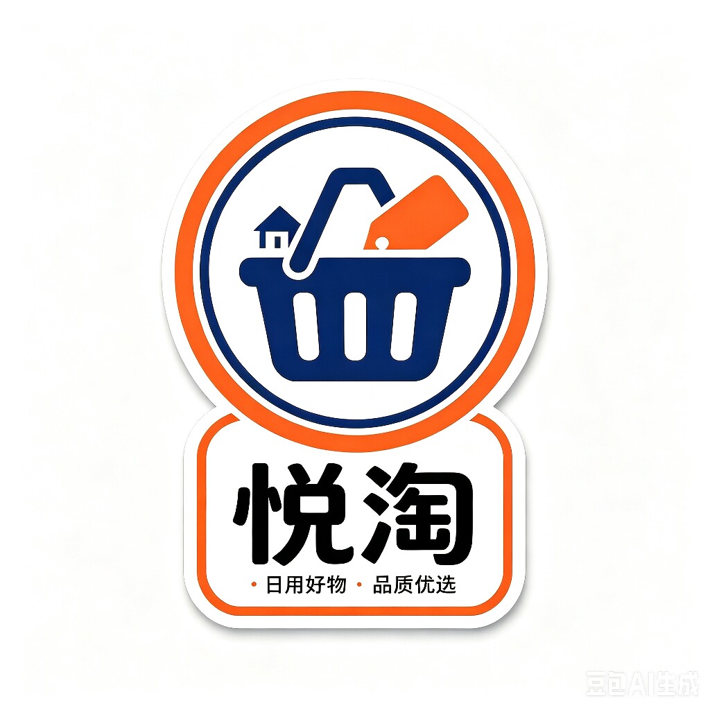 悦淘优选百货的LOGO