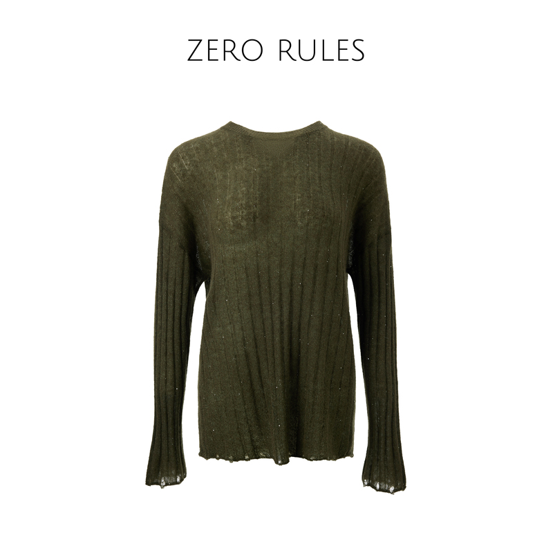 Wanwan Light Luxury【Fine Sparkle Wool Sweater】Chao Fine Merino Wool Cashmere S Silk and Simple Fine Sparkle Wool Sweater Wanwan Light Luxury【Fine Sparkle Wool Sweater】Chao Fine Merino Wool Cashmere S Silk and Simple Fine Sparkle Wool Sweater