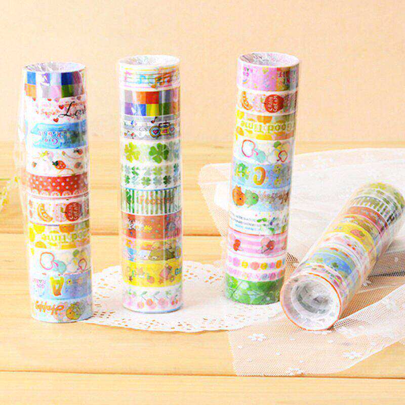 Mini Handmade DIY Tape Korean Style Colorful Dreamy Cute Cartoon Tape/Transparent Tape/Cartoon Version Mini Handmade DIY Tape Korean Style Colorful Dreamy Cute Cartoon Tape/Transparent Tape/Cartoon Version