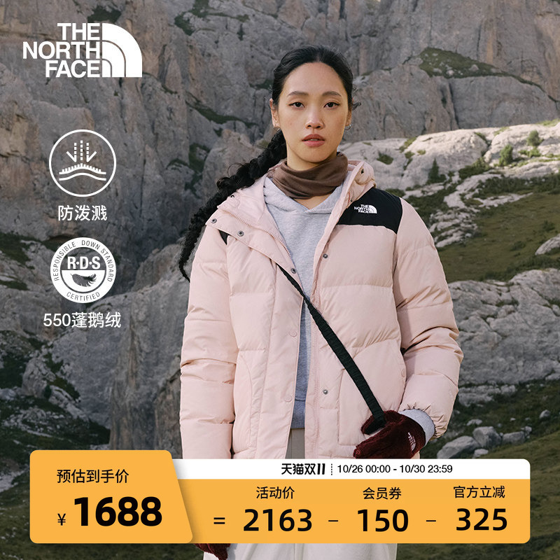 [Classic Model] North Face down Jacket Women's Coat Water-Repellent Goose down Warm Thenorthface