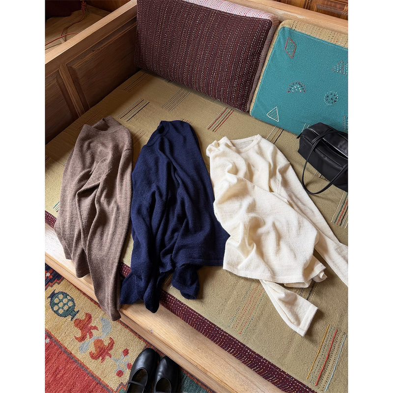 Weaving |    Stock up on a Few Pieces of Peruvian Royal Yarn Baby Alpaca Classic Knitwear/Base Layer Shirts.