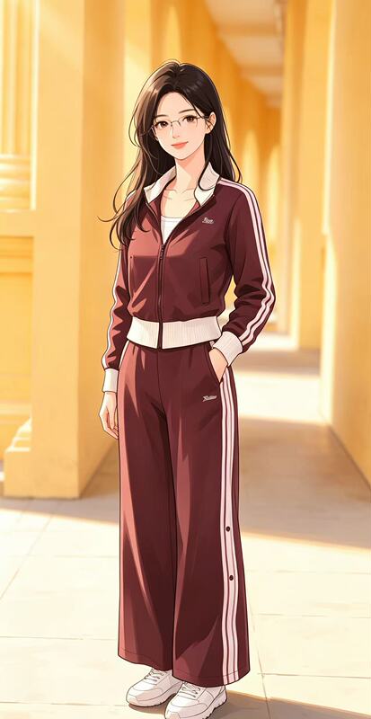 Jin Jin"@【Casual Sports Suit, New Autumn Women's Suit Jin Jin"@【Casual Sports Suit, New Autumn Women's Suit