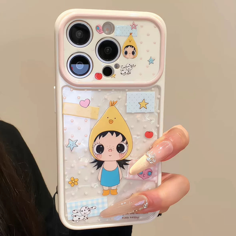 Cute Polka Dot Phone Case Suitable for iPhone 18 Pro Max, Apple Magic 8, Honor, Xiaomi 17, Redmi K90, 80, 60, 50, Reno 16, Huawei Mate 80, S60, Nova 15, Full Coverage