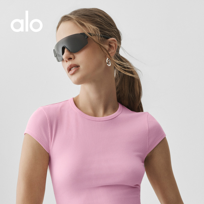 Alo｜Women's 2026 Autumn Slim Fit Ribbed Modal Sports Casual Stretch Sleeveless Top