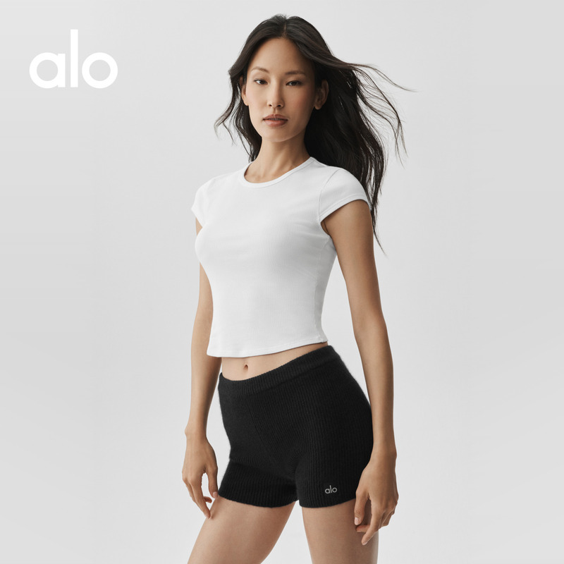 Alo｜Women's 2026 Autumn Slim Fit Ribbed Modal Sports Casual Stretch Sleeveless Top