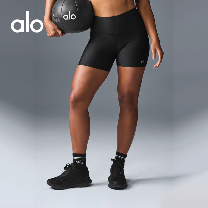 Alo | Women's Airlift Energy Slim Fit Sports Yoga High-Waisted Shorts 5 Inches Alo | Women's Airlift Energy Slim Fit Sports Yoga High-Waisted Shorts 5 Inches