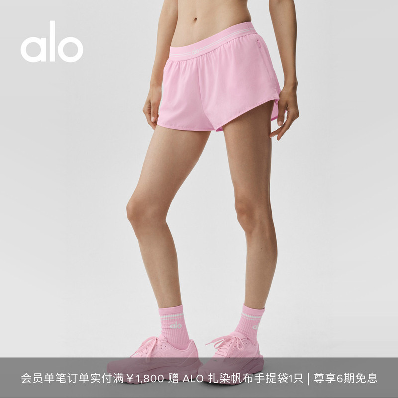 Alo|Women's 2026 Autumn Full Stride Sports Casual Yoga Low-Waist Running Shorts Alo|Women's 2026 Autumn Full Stride Sports Casual Yoga Low-Waist Running Shorts