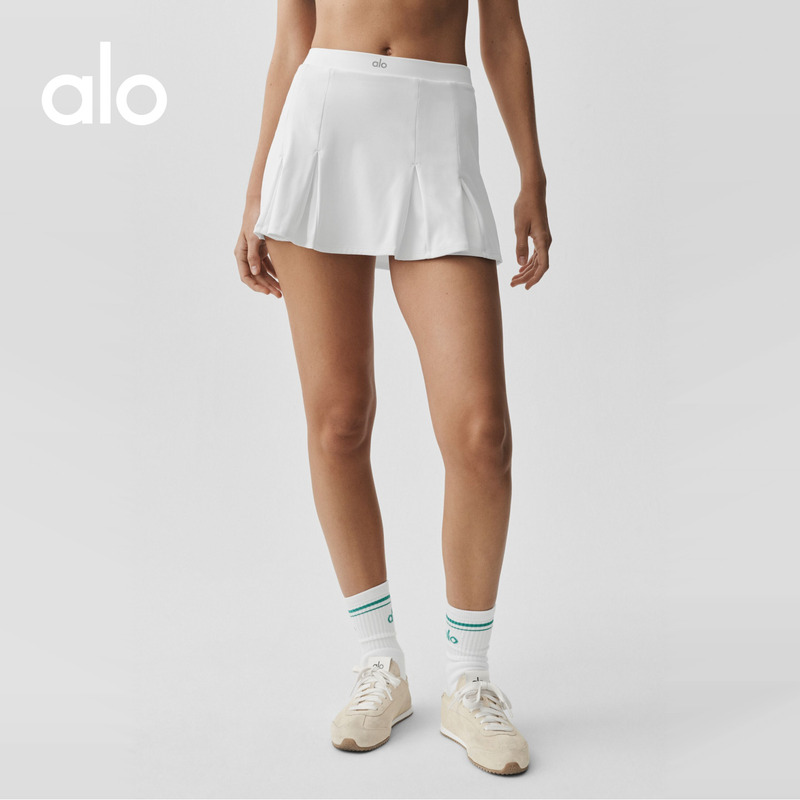 Alo|Women's Alo Softsculpt Topspin Sports Casual Tennis Skirt Half Skirt Alo|Women's Alo Softsculpt Topspin Sports Casual Tennis Skirt Half Skirt