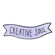 Creative Soul Brooch Personalized Art Accessory