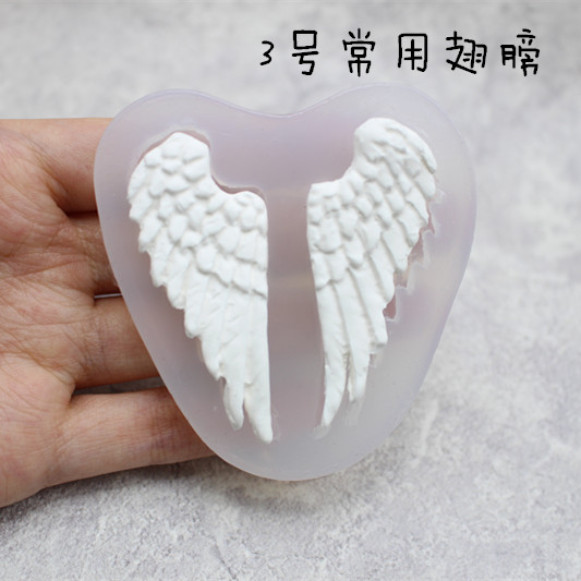 [墨 叔] Bộ sưu tập khuôn silicon cánh bằng đất sét siêu nhẹ - Tự làm khuôn nướng khay làm bánh