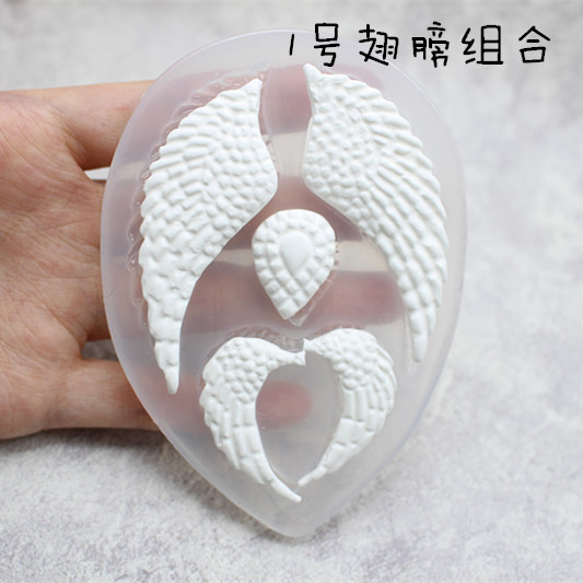 [墨 叔] Bộ sưu tập khuôn silicon cánh bằng đất sét siêu nhẹ - Tự làm khuôn nướng khay làm bánh