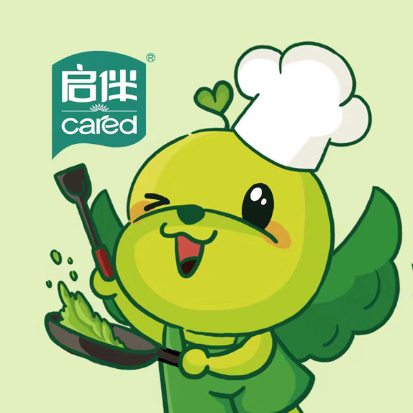 启伴旗舰店的LOGO