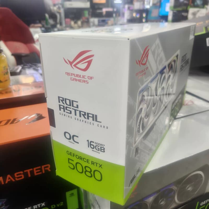 Brand New, Unopened Asus Rog Astral Rtx5080 White Night Edition, Negotiable Price
