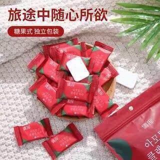 Thickened Portable Compressed Towel for Makeup Removal, Small Square Disposable Compressed Towel, Travel Towel