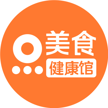 美食健康馆的LOGO