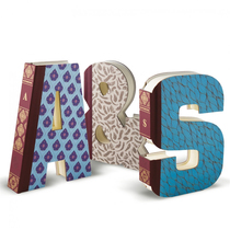 Alphabet notebook British IF creative note printing English art small fresh youth send gifts hard copy retro