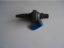 (Authentic) Leuly dark grey national standard plastic UPVC sampling valve exhaust valve experimental valve tap Hubei Shaanxi