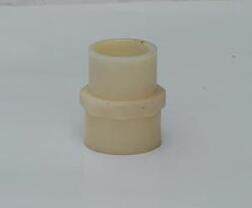 (Authentic) high quality plastic ABS pipe engineering plastic pipe ABS pipe fittings beige inner wire inner thread Hubei