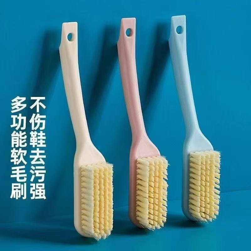 Shoe Brush for Home Use, Soft Bristles That Won'T Damage Shoes, Sports Shoe Brush, Laundry Brush, Board Brush, Multi-Functional Cleaning Brush, Long-Handled Brush Shoe Brush for Home Use, Soft Bristles That Won'T Damage Shoes, Sports Shoe Brush, Laundry Brush, Board Brush, Multi-Functional Cleaning Brush, Long-Handled Brush