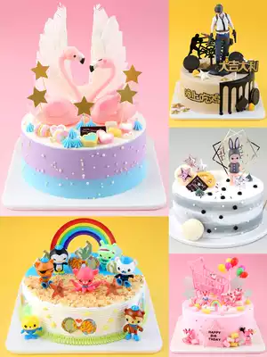 (Thousands of optional in the store) 2021 New Net red cake model simulation cake window sample private customization