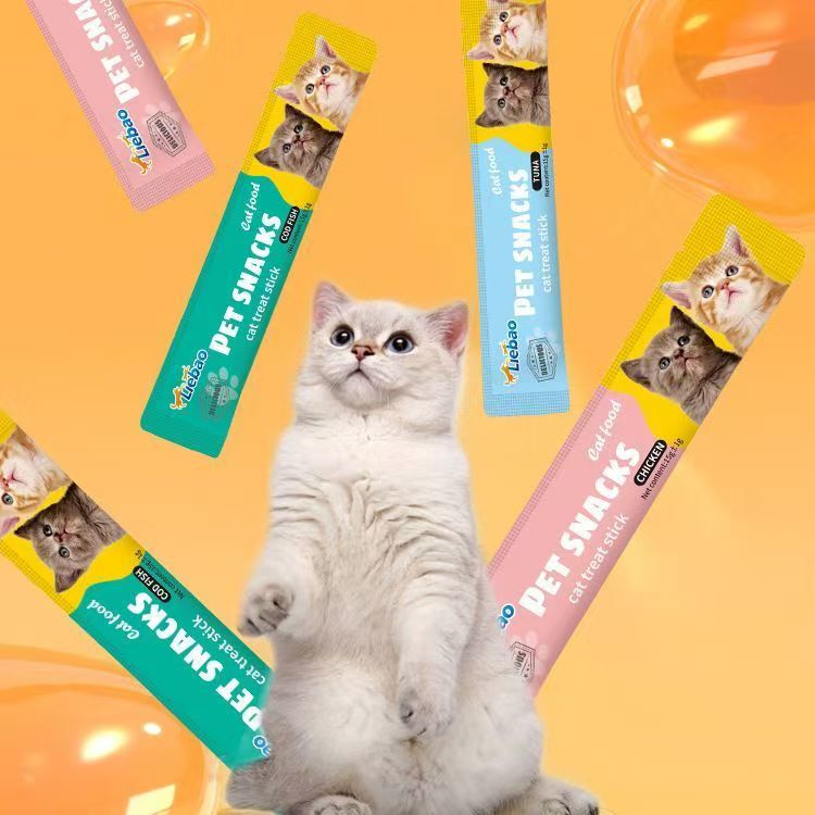 Cat Snacks, Cat Bars, Kitten and Adult Cat Weight Gain Supplements, Canned Pet Snacks