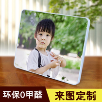 Rafi table 7 inch 8 inch 10 inch 12 inch crystal print photos custom wedding photos one-piece photo frame wash photos