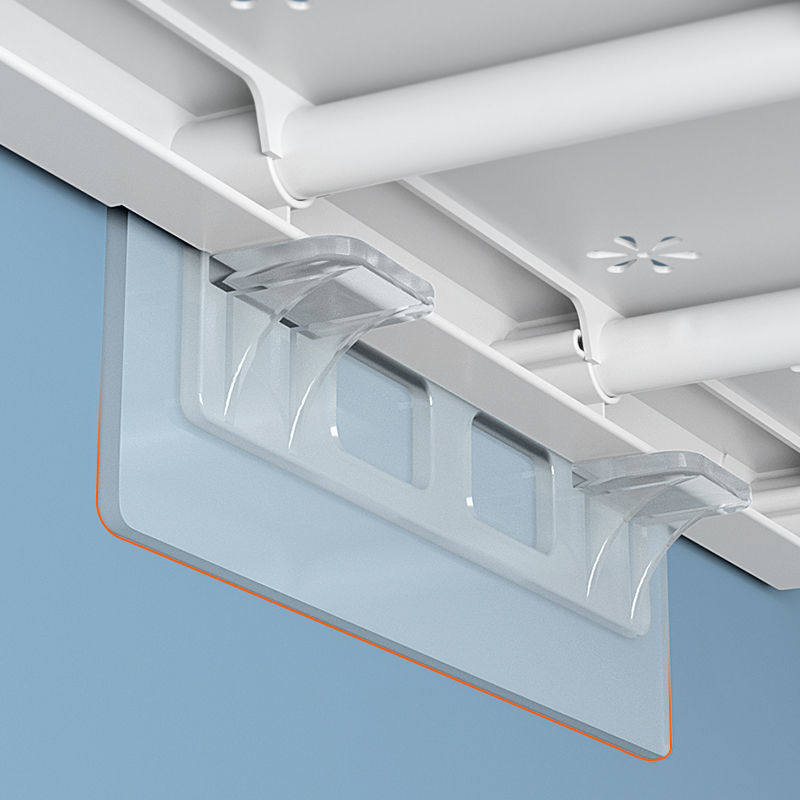 Laminate Support Bracket Free of punch Wardrobe Separator Nursery plastic adhesive fixed Wall Slime Hook Corner Yard Stickup