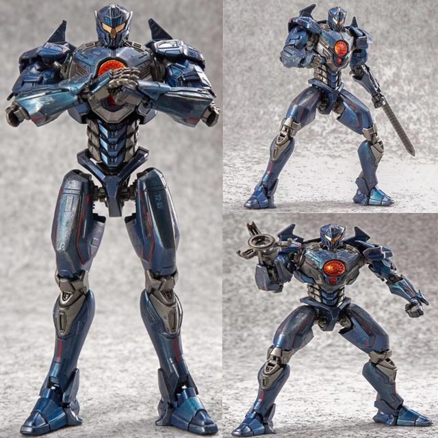 NECA Pacific Rim Mecha Model Athena Luminous Obsidian Revenge Wanderer Robot Toy Figure