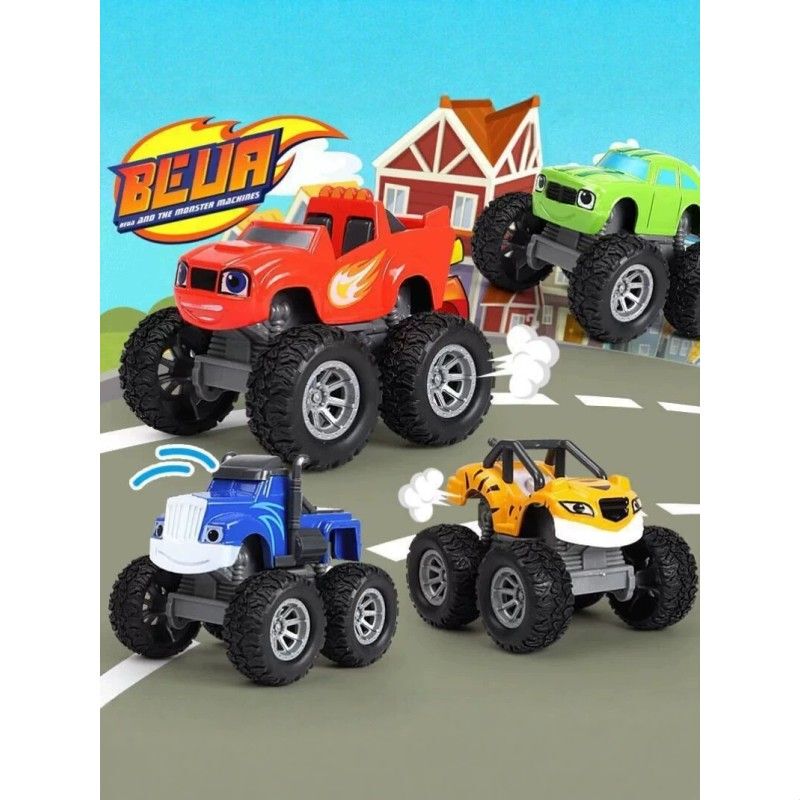 Monster Truck Toy Speed Car Cyclone Battle Team Baby Bus Rescue Team Crazy Monster Alloy Toy Monster Truck Toy Speed Car Cyclone Battle Team Baby Bus Rescue Team Crazy Monster Alloy Toy