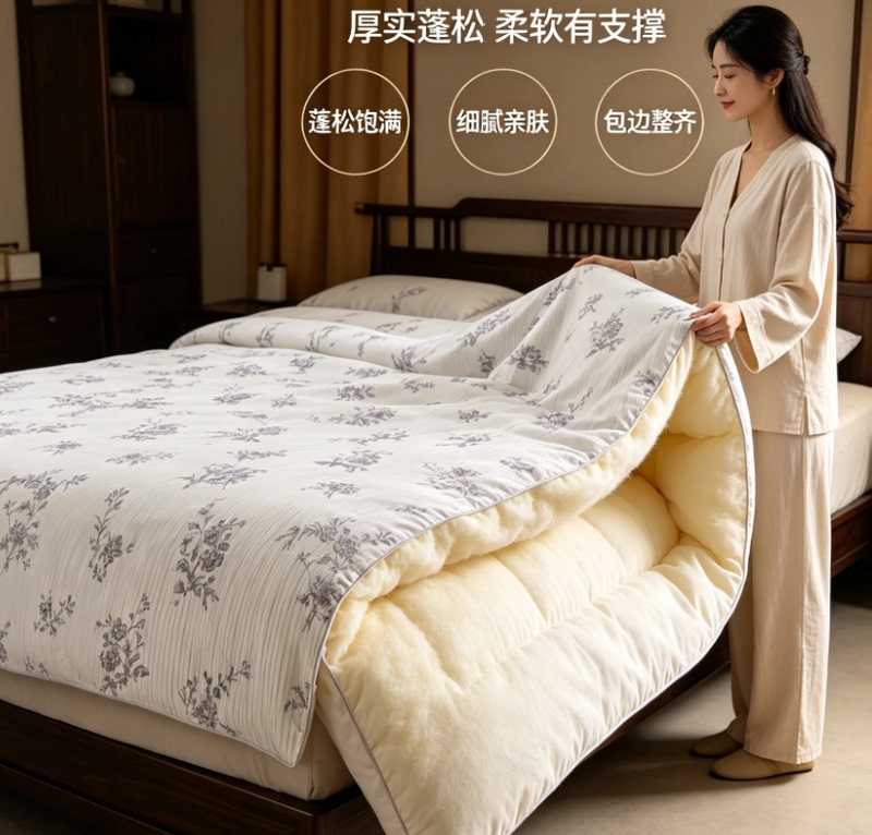 Cotton, Linen, Silk, Cashmere Protein Quilt Size 2*2.3 9号Mmhz Cotton, Linen, Silk, Cashmere Protein Quilt Size 2*2.3 9号Mmhz