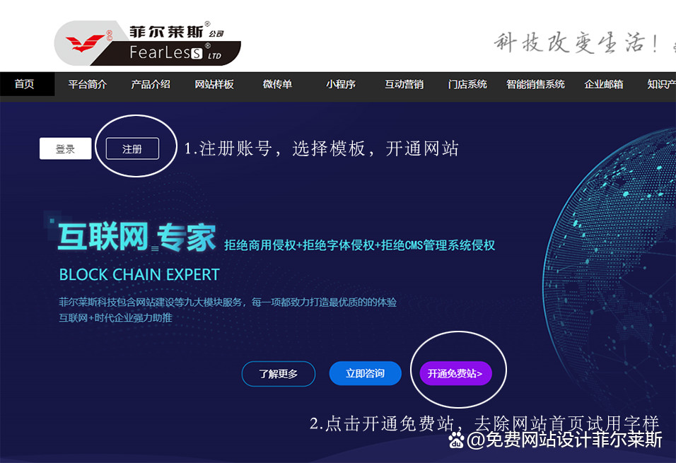 企业网站设计模板免费模板官网版权说明 免费模板能商用吗