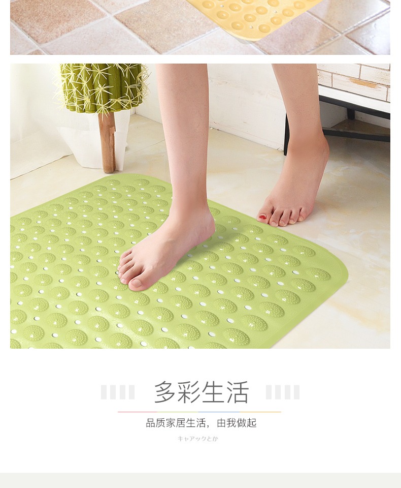 Phòng tắm vòi sen tắm mat mat tắm cơ sở lớn nhà vệ sinh hộ gia đình không thấm rỗng mat massage - Thảm sàn thảm chùi chân chống trượt