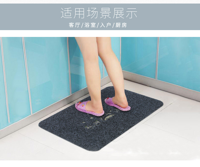 Bếp mat dải dài hấp thụ dầu chống trượt pad chống dầu hộ gia đình đầy đủ cửa hàng dễ chăm sóc thảm cửa mat thảm xốp trải sàn