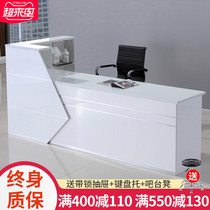 Front Desk Reception desk Welcome desk Corner front desk Bar counter Company shop Commercial front desk Desk Information desk Cashier