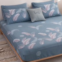 Fitted sheet Cotton thickened cotton bedspread Single piece Simmons mattress cover All-inclusive sheets 1 2m1 5 1 8m summer