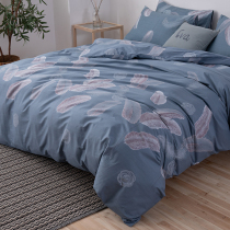 Thickened cotton quilt cover Single cotton quilt core cover 150x200 single double quilt cover 2 meters×2 3 can sleep naked