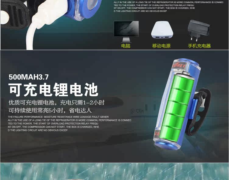 Eclairage pour vélo MINAS - Taillights - Ref 2400187 Image 15