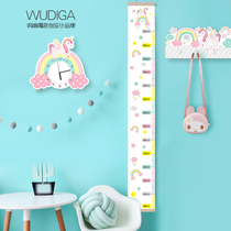 Sobbing Original Ins Rainbow Cartoon Children Amount Height Ruler Wall Stickup Children Room Living-room Hanging Decorations