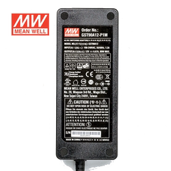 Mean Well 90W Power Adapter Gst90A 12/15/19/24/48V Industrial Grade Energy-Saving Global Certified