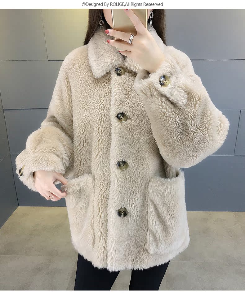 Manteau de fourrure femme ROLIGE    - Ref 3174303 Image 32