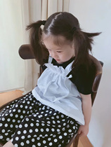 8 25 imakokoni White Sleeveless Vest Top Original Childrens Wear Joker Leisure Girls 20361