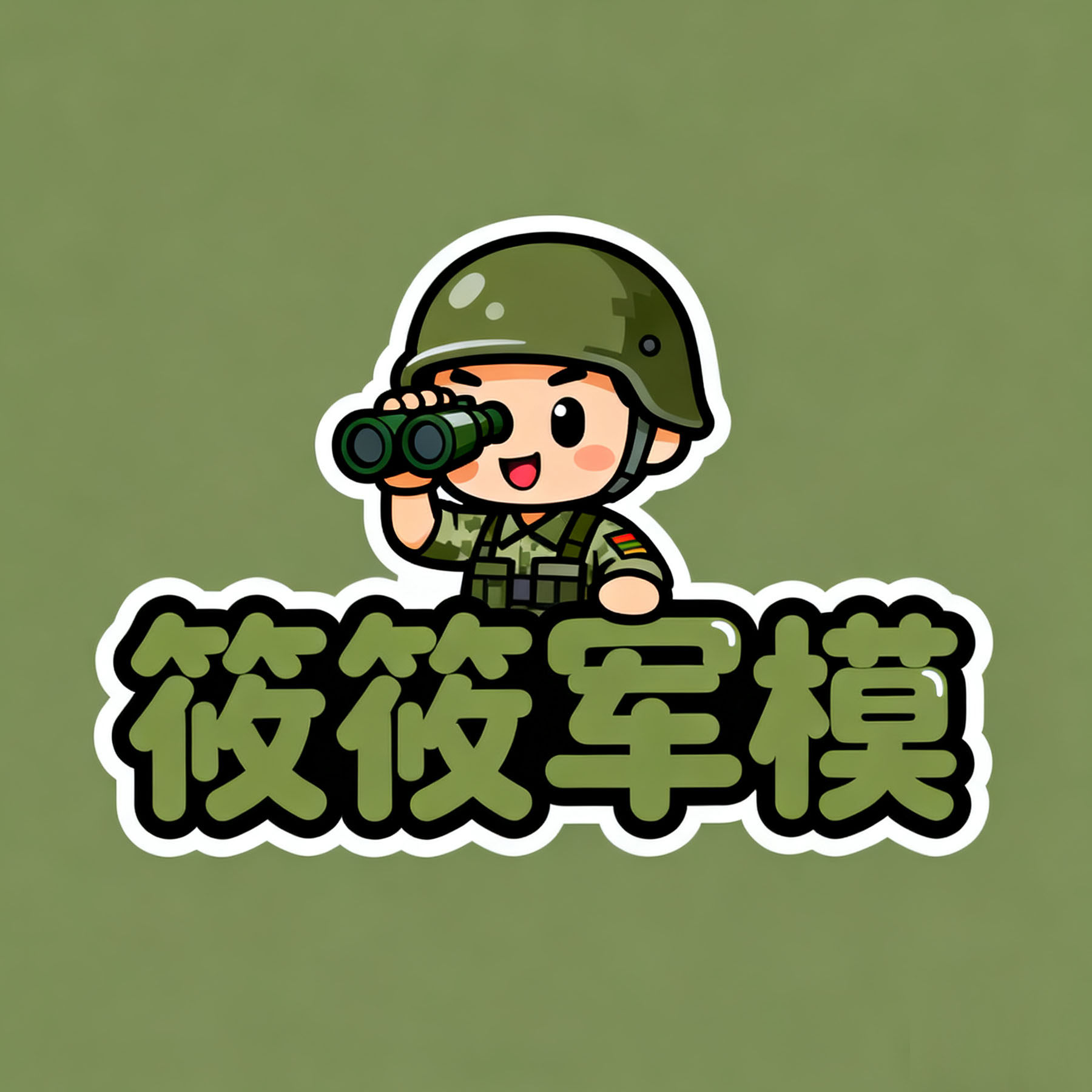 筱筱军模