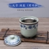 A5 Blue and Blue Melamine Soup Cup Thức ăn nhanh Thực tế Kung Fu Giả Bộ đồ ăn bằng sứ Tách Hấp Trứng Hầm Thức ăn nhanh Nhà hàng Soup Bát nhựa có nắp - Đồ ăn tối Đồ ăn tối