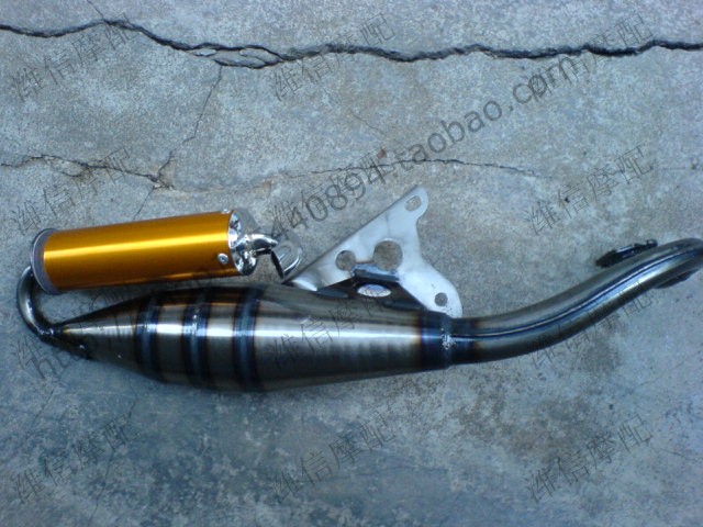 Suitable for Yamaha JOG50 1-2-3-4-5 generation ZR50 modified exhaust pipe acceleration pipe