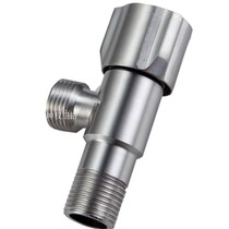 Triangular valve stainless steel thickened cold and hot water angle valve water stop valve 4 points angle valve water heater angle valve universal angle valve