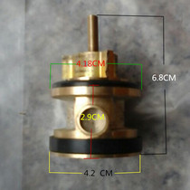 Full copper squatting pan flush valve hand by pedalling flushing valve fitting time-lapse stool valve flushing valve core