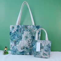 Monet Garden большой [40*45]+Отправьте ту же самую сумку для мобильного телефона