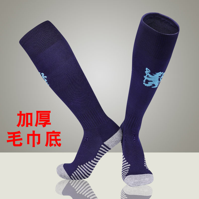 Professional football socks male and female adults non-slip training socks towel bottom thickened sports socks breathable running long cylinder ball